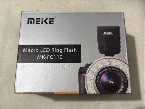 Meike macro led ring flash - led,