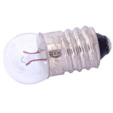 Trumpf Fahrrad Birne Weiß 6V