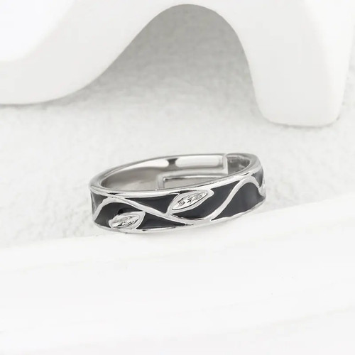 Damen ring blumen blatt - ring, blumen-blatt