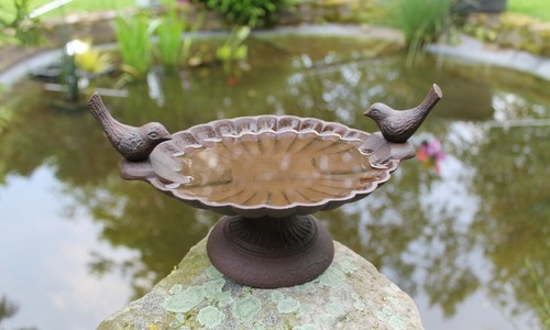 Vogeltränke gusseisen - vogeltränke,
