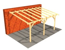 Terrassenüberdachung Garten