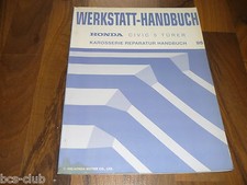 #H095 HONDA CIVIC 5T MJ 1995-2001 KAROSSERIE UNFALL WERKSTATT HANDBUCH 64ST330EH