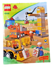 LEGO DUPLO: Großbaustelle (4988)| Sehr gut| Vollständig | mit Kran, LKW & Bagger