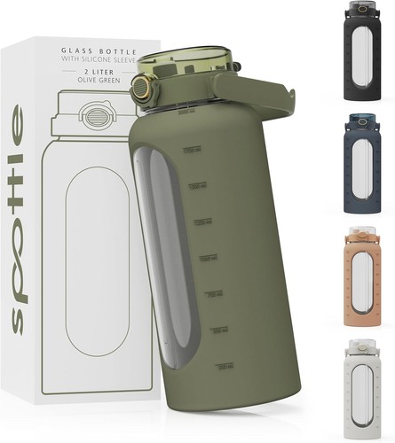 Glasflasche liter - liter,
