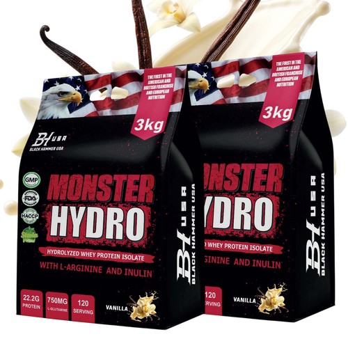 Monster hydro whey - 2x,