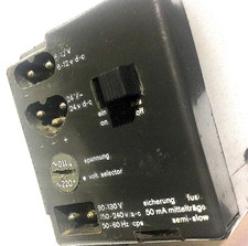 Hier ´das Original Netzteil - für  alle Weltempfänger - Braun T 1000 + CD  rare