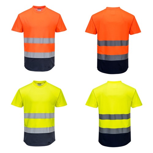 Warnschutz shirt portwest - t-shirt,