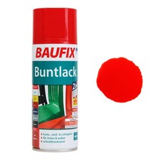 Baufix Lack-Spray Rot Glanz