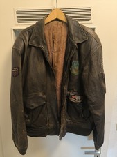 Lederjacke McDuncan Braun XL
