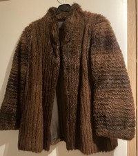 Echt pelz  Nutria Mantel Damen