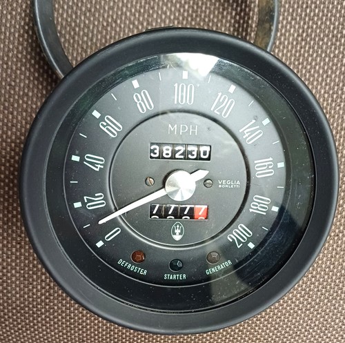 Veglia speedometer maserati - veglia,