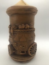 Rustikale honigfarbene kerze - rustikale,