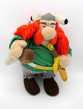 Asterix & Obelix / Majestix / 1994 40cm Michael Mühleck / Plüschtier Kuscheltier