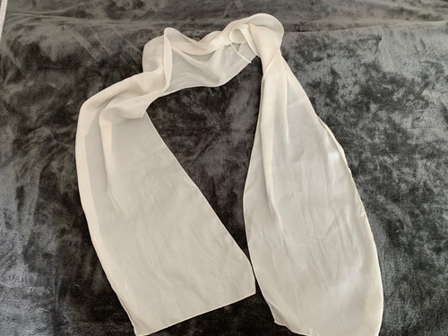 Brautstola creme satin 058 - creme,