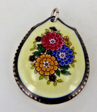 Anhänger Porzellan Blumen