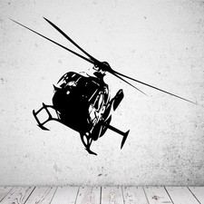 Wandtattoo hubschrauber - wandtattoo,