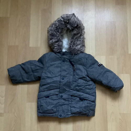 Baby steppjacke grau 74 - steppjacke, gr.