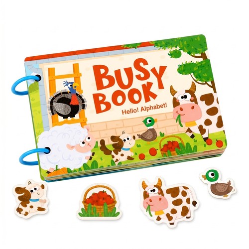 Bauernhof-Alphabet-Busy-Book