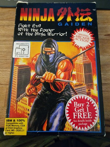 Original ninja gaiden tecmo - gaiden,