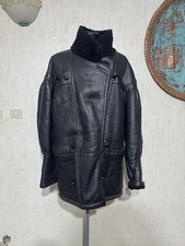 Vintage herren ledermantel - vintage,