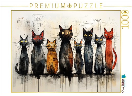 Calvendo puzzle cats 1000 - puzzle,