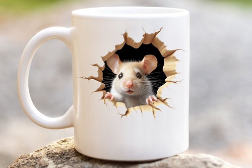 Niedliche maus tasse - niedliche,