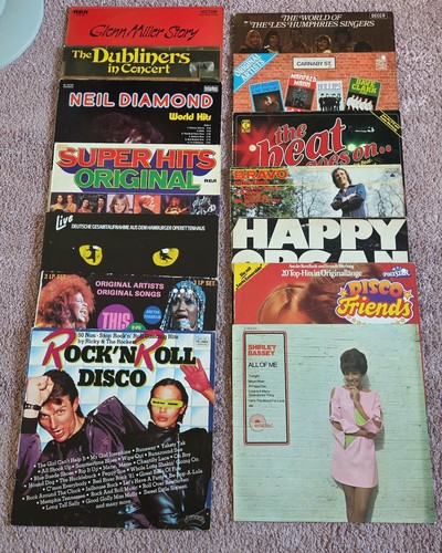 Sammlung schallplatten lps - /,