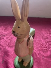 Holz Hase Vintage Figur