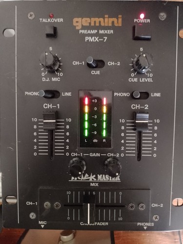 Gemini mixer phono ohne - gemini,