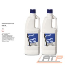 2x YACHTICON PURY BLUE 1 LITER SANITÄRFLÜSSIGKEIT ZUSATZ CAMPING WC FÄKALIENTANK
