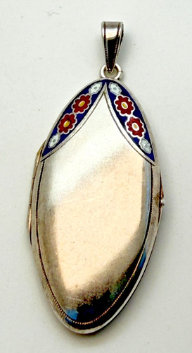 Jugendstil medaillon pendant - jugendstil,
