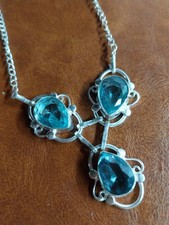 Aquamarin Halskette, echte