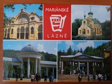 Postkarte 2542 nicht gelaufen, Marienbad, Tschechien, Ansichtskarte, Sammlung