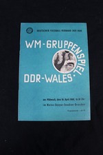 Programmheft WM Qualifikation