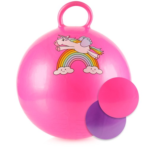 Hüpfball mit einhorn motiv - hüpfball, einhorn-motiv