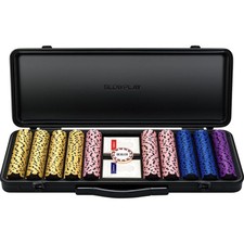 Pokerchips set 14g black - 14g, gold