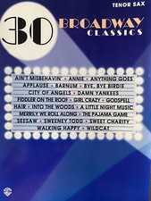 30 Broadway Classics für Tenor Sax Warner Bros Publications