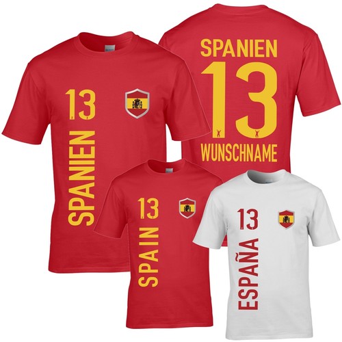 Fanshirt spanien trikot - trikot, herren