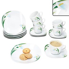 18tlg kaffeeservice white - kaffeeservice,