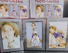 Portraitrahmen Bilderrahmen Foto Galerie Klapprahmen Fotorahmen Alu 3x 10x15cm