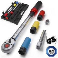 Drehmomentschlüssel Auto 1/2 Zoll 40-210 Nm Werkzeug Koffer GS geprüft Reifen