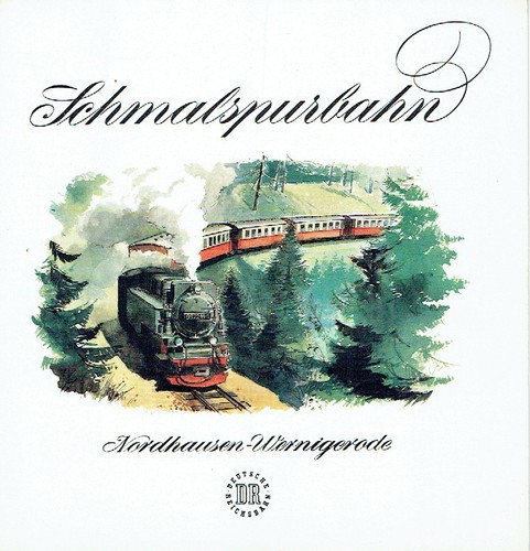 Reichsbahn prospekt 1982 - prospekt,
