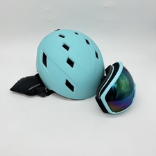 Odoland Skihelm Skibrille Set