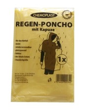 Regenponcho mit Kaputze Regen