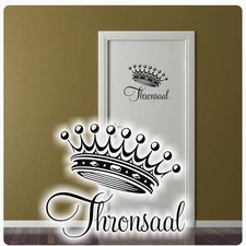 Thronsaal Türaufkleber