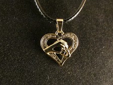 Anhänger Mutter Kind Hand 24 Karat Vergoldet Gold Baby Geburt Taufe Geschenk