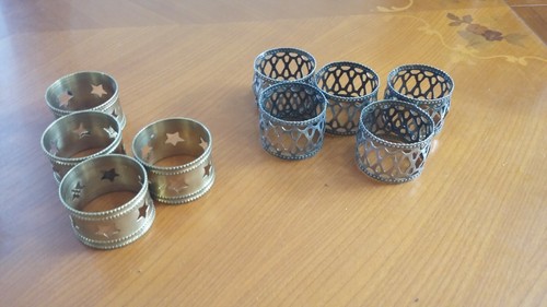 Serviettenringe sammlung - serviettenringe,