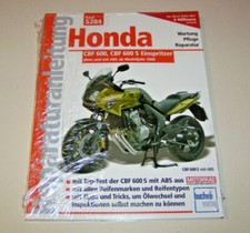 Reparaturanleitung Handbuch - Honda CBF 600 / CBF 600 S - ab Modelljahr 2008