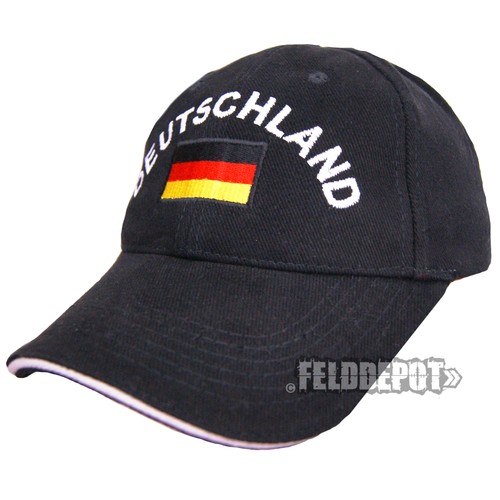 Deutschland cap black - deutschland, black/light