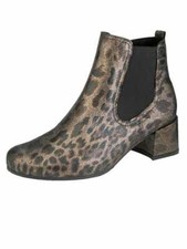 Semler Stiefeletten Chelsea Stiefel Damen Schuhe Leder Weite H  5,5 6 7 7,5 10